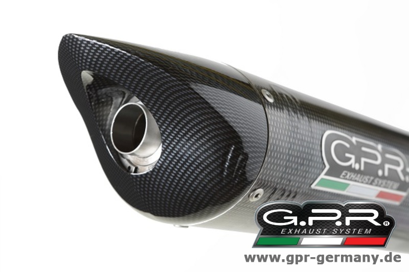 GPR TIBURON POPPY HONDA CBR 600 RR 2007/16 KOMPLETTANLAGE MIT KAT